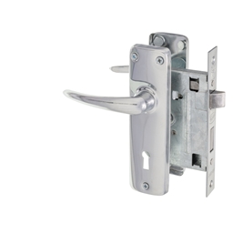 M2AP10 - 2 Lever Lockset Chrome Plated